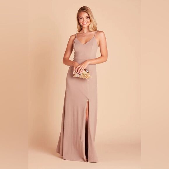Birdy Grey JAY Taupe Maxi dress NWT - Picture 1 of 10